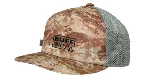 Unisex buff pack trucker kam copper grau/beige