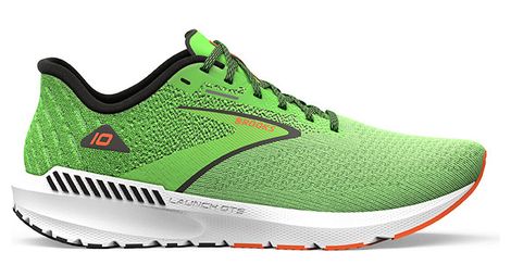 Zapatillas de correr brooks launch gts 10 verde naranja hombre 46.1/2
