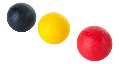 Pure2improve pro jeu de ballon de massage de trois pieces 5 cm