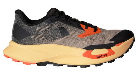 Zapatillas de trail the north face vectiv enduris 4 naranja/negro, hombre