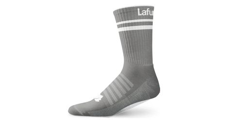 Par de calcetines lafuma active wool mid unisex grises