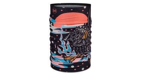 Tour de cou unisexe buff thermonet noir/corail