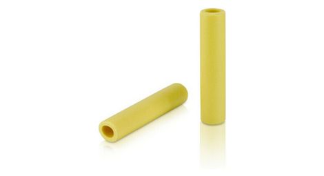 Paire de grips xlc gr s31 130 mm jaune