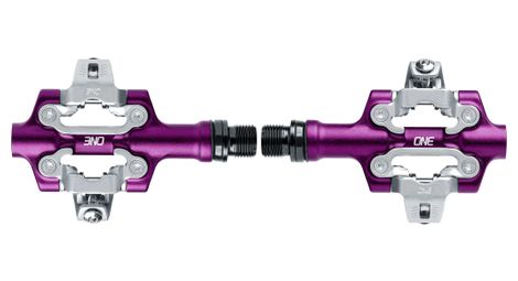 Paire de Pédales Automatiques OneUp XC Clip Violet