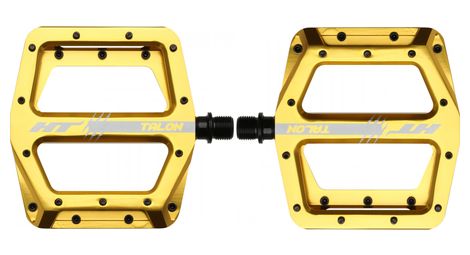HT Components Talon AN71 Gold Flat Pedal Pair