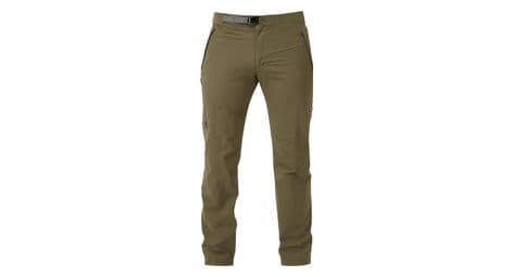 Pantalon softshell mountain equipment comici khaki - regular