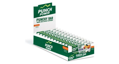 Présentoir de 40 barres punchy bar punch power multifruit – 30g