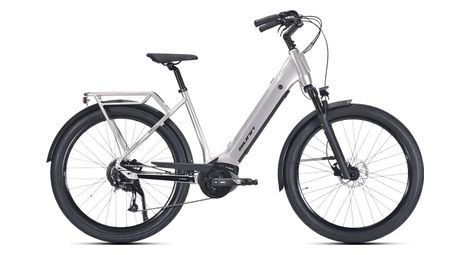 Vélo de ville électrique sunn skill shimano altus 9v 400 wh 27.5 gris