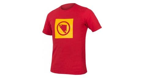 Camiseta one clan endura carbon roja