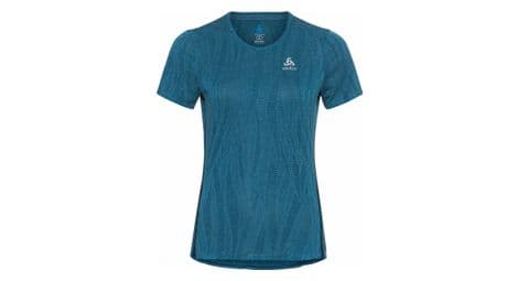 Maillot manches courtes odlo zeroweight chill-tec bleu