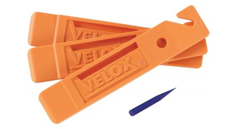 Demonte pneu velox vtt course x3 avec extracteur de silex.