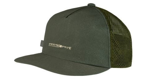 Unisex buff pack trucker cap khaki