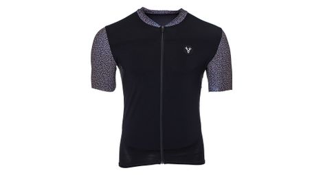 Maillot manches courtes lebram aspin noir orange