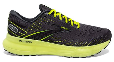 Brooks glycerin 20 grigio giallo scarpe da corsa donna 41