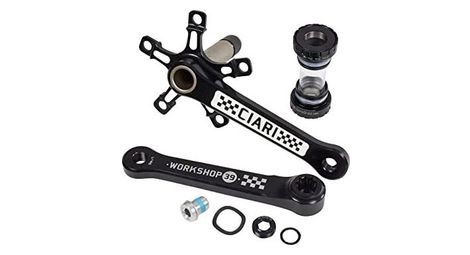 Pedalier ciari turbino junior crank noir blanc