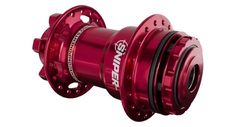 Moyeu Arrière SD-X Sniper Evo Pro HSX 15mm 36H Rouge