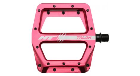 Ht components talon an71 par de pedales planos rojos