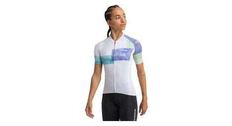 Maillot vélo ultraléger femme cyclisme m3 eclat blanc