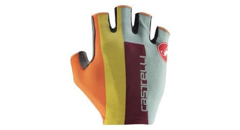 Unisex kurzhandschuhe castelli competizione 2 mehrfarbig l