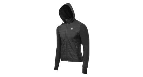 Veste coupe-vent urban / gravel lebram parpaillon noir