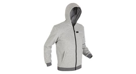 Veste chauffante hommes - dual-heating gris