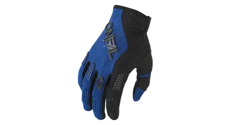 Gants enfant o'neal element racewear v.24 noir/bleu m