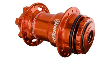 Moyeu Arrière SD-X Sniper Evo Pro HSX 15mm 36H Orange