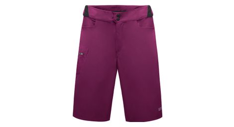 Short vtt femme gore wear passion violet