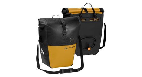 Paire de sacoches de porte-bagage vaude aqua back color jaune (x2)