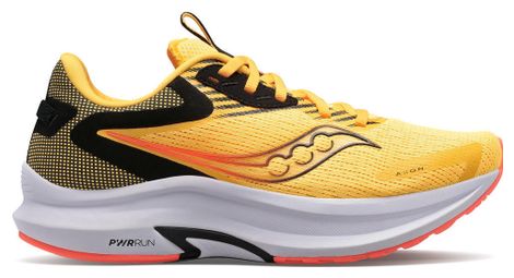 Chaussures Running  Axon 2 Jaune Rouge Femme