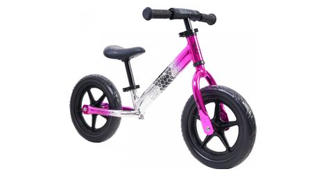 Velo d equilibre sullivan evade 12  rose noir argent