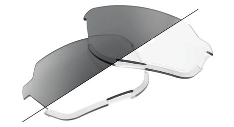 Ecran de rechange 100  norvik photochromique transparent   smoke