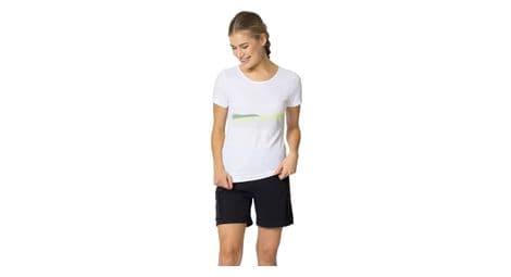 Maillot manches courtes odlo f-dry ridgeline femme blanc