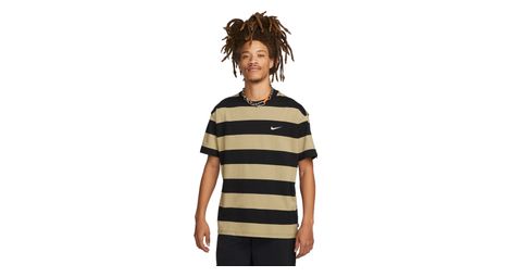 T shirt manches courtes nike sb stripe vert noir