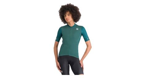 Sportful srk maillot de manga corta para mujer verde