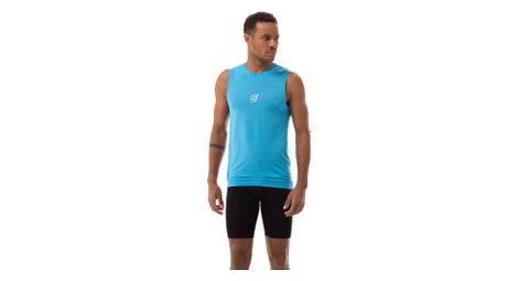 Débardeur Compressport Trail Racing Bleu Homme