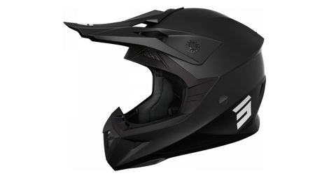 Casque intégral shot pulse solid 2.0 noir enfant