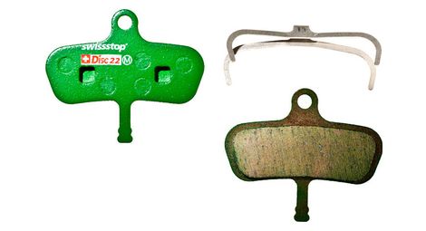 Paire de plaquettes organiques swissstop disc 22c sram code 2008 2010 code 5 code 7