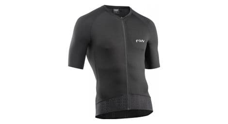 Northwave essence fietsshirt met korte mouwen zwart xl