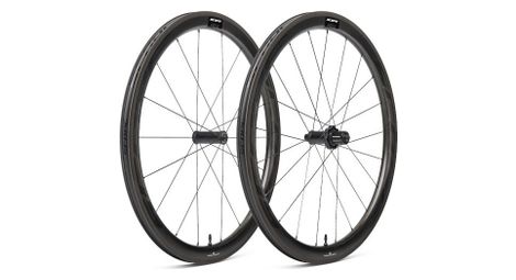 Coppia di ruote scope r4 700c | 9x100 - 9x130 mm | forcellini | nero shimano / sram