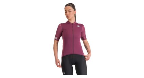 Maillot manches courtes femme sportful srk violet