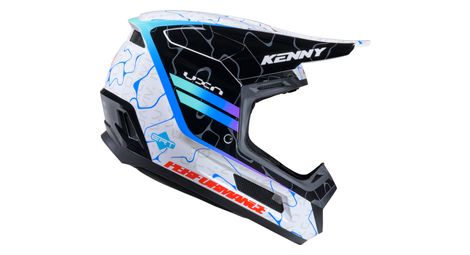 Casco grafico Integral Kenny Performance Blu/Bianco/Nero
