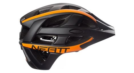Neatt basalte race mtb helmet black orange l-xl (58-61 cm)