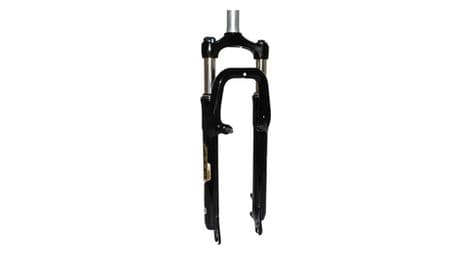 Fourche vtt 27.5   zoom 386mlo a ressort noir reglable-blocable deb. 60mm pivot lisse 296mm 11-8-28,6 exterieur compatible v-brake-disc