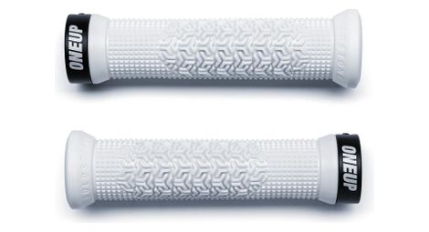 Puños OneUp Goldstone Lock-On, blancos