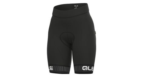 Cuissard femme sans bretelle ale traguardo noir blanc