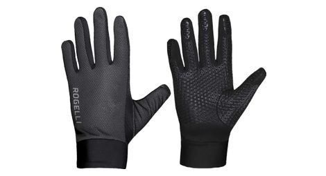 Gants Velo Long De Hiver Rogelli Laval - Unisexe - Noir
