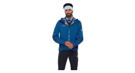 Veste Imperméable Mammut Ducan Guide Hooded Bleu Homme