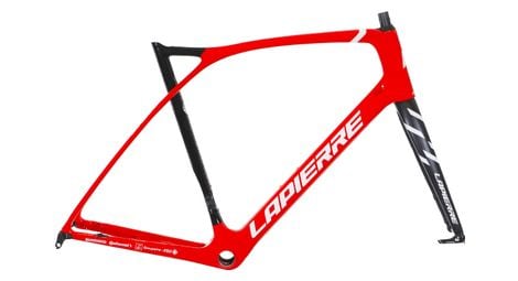 Equipo pro bike - lapierre xelius sl disque team groupama-fdj rojo brillante 2020 xl kit de cuadro xl / 188-196 cm
