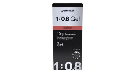 Gel energetici Decathlon Nutrition 1:08 Proline Cola 4x60 g